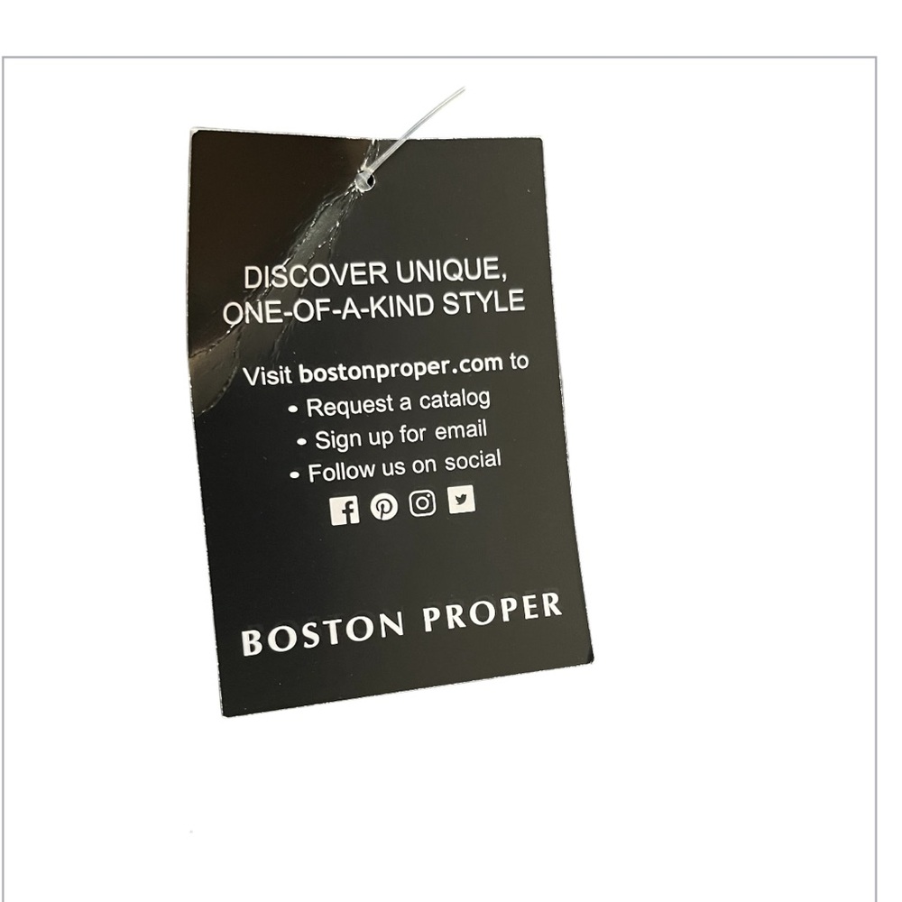 Boston Proper Halter Tiered Poplin‎ Maxi Dress Size 8 - Picture 7 of 8